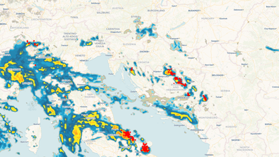 Na Hrvaškem se pripravlja neurje: za vso državo velja opozorilo
