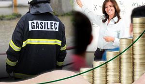 Bolj kot gasilci si višje plače zaslužijo učitelji