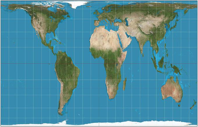 Gall-Petersov zemljevid | Foto: Thomas Hilmes/Wikimedia Commons