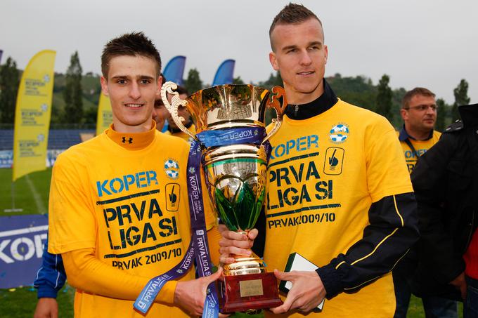 Pred sedmimi leti sta se brata Struna s koprskim klubom veselila prvega in do danes edinega naslova slovenskega prvaka. | Foto: Urban Urbanc/Sportida