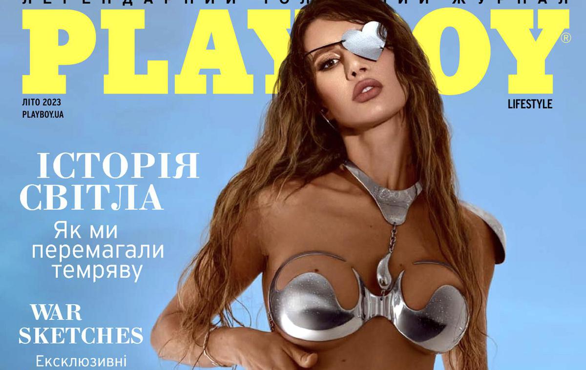 Ukrajinski Playboy | Predstavniki revije Playboy v Ukrajini so poudarili, da je Irina junakinja. | Foto Profimedia