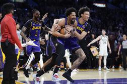 Cleveland izkoristil darilo Goberta, nekdanji soigralec Luke Dončića rešil LA Lakers #video