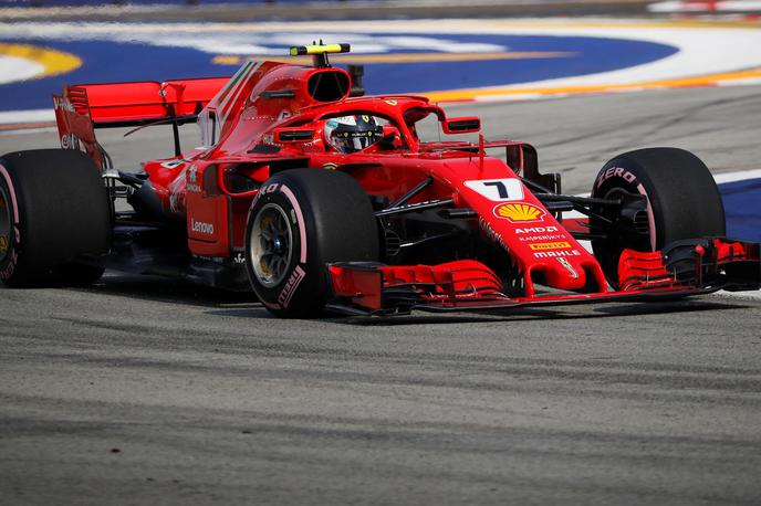 Kimi Räikkönen | Kimi Räikkönen je bil najhitrejši na drugem treningu. | Foto Reuters
