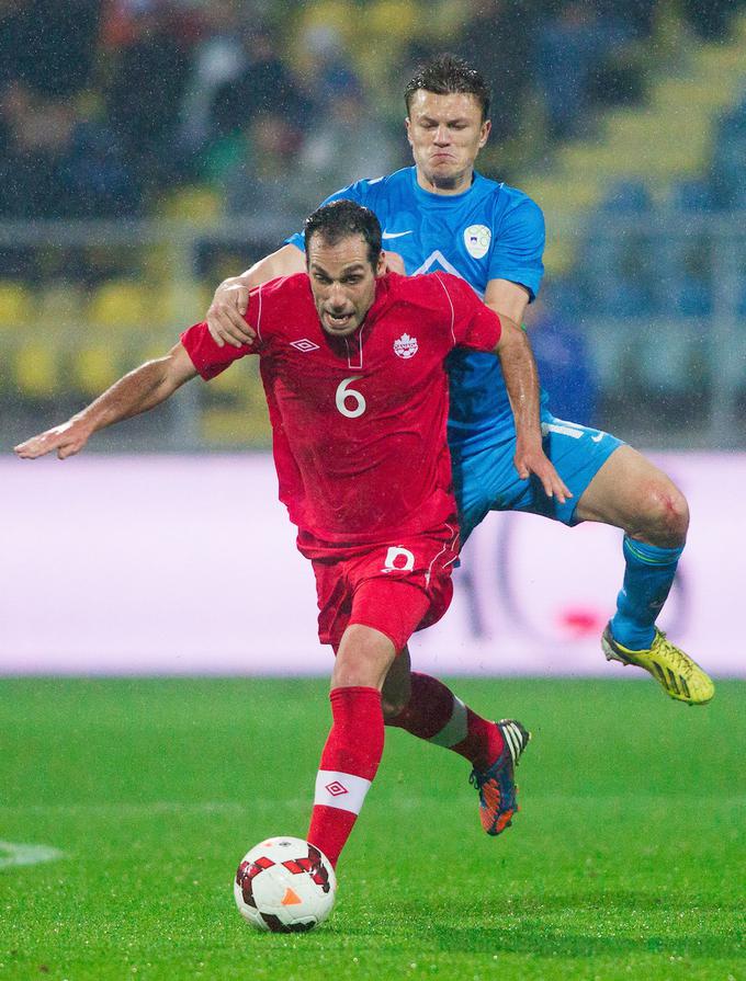 Za Slovenijo je nazadnje igral na prijateljski tekmi proti Kanadi novembra 2013. | Foto: Vid Ponikvar