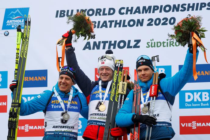 Johannes Thingnes Boe | Johannes Thingnes Boe je prvenstvo zaključil s še eno zlato medaljo. | Foto Reuters