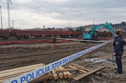 Na železniški postaji v Novi Gorici našli bombo