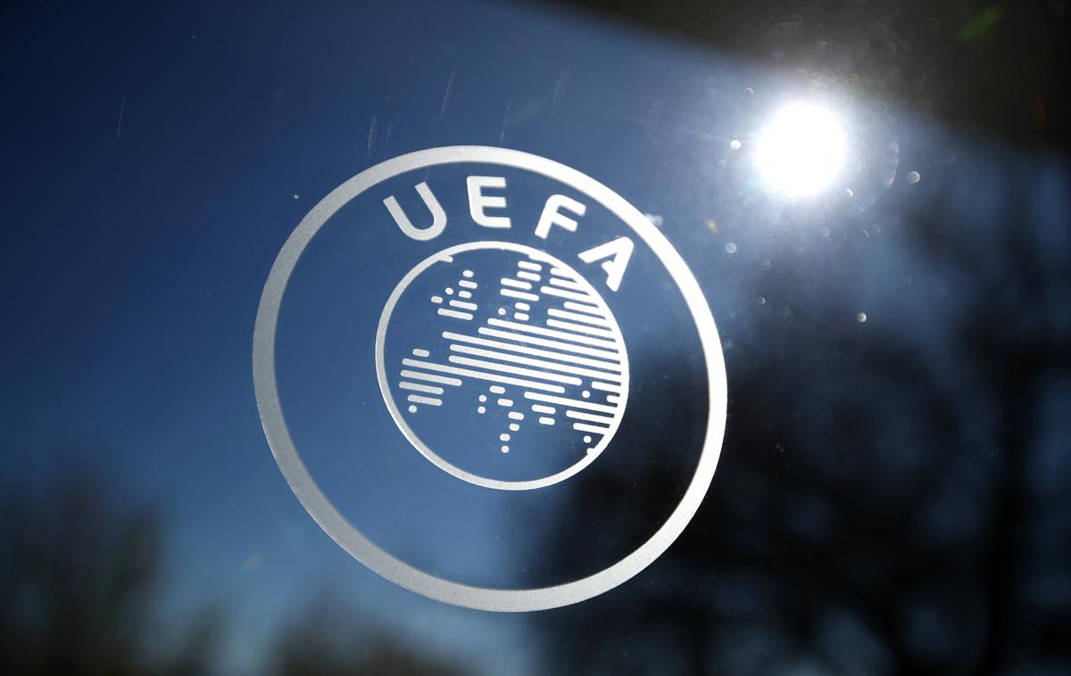 Uefa Logotip | Evropska nogometna zveza (Uefa) je potrdila: prihodnji teden ne bo evropskih klubskih tekem. | Foto Reuters