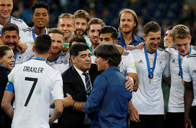 Joachim Löw je užival v igri svojih izbrancev. | Foto: Reuters