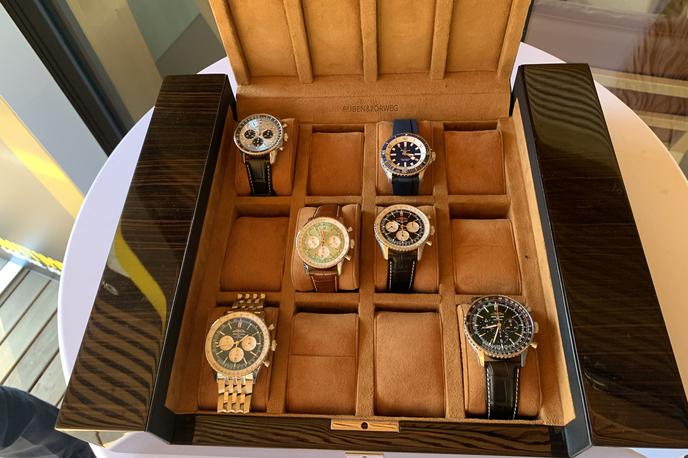 Predstavitev nove kolekcije ur Breitling | Cene ur iz nove kolekcije SuperOcean se gibljejo med 4.350 in 6.400 evri. | Foto Sabina Bravec