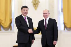 Kitajski predsednik Ši Džinping na obisku pri Putinu: Rusiji bomo stali ob strani #video