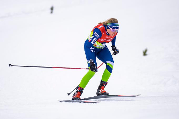 Anja Mandeljc se ni uvrstila v izločilne boje v Davosu. | Foto: Grega Valančič/Sportida