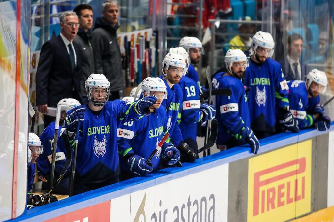 Slovenija Litva svetovno prvenstvo v hokeju 2019 Kazahstan | Slovenski hokejisti so svetovno prvenstvo končali na četrtem mestu. | Foto Matic Klanšek Velej/Sportida