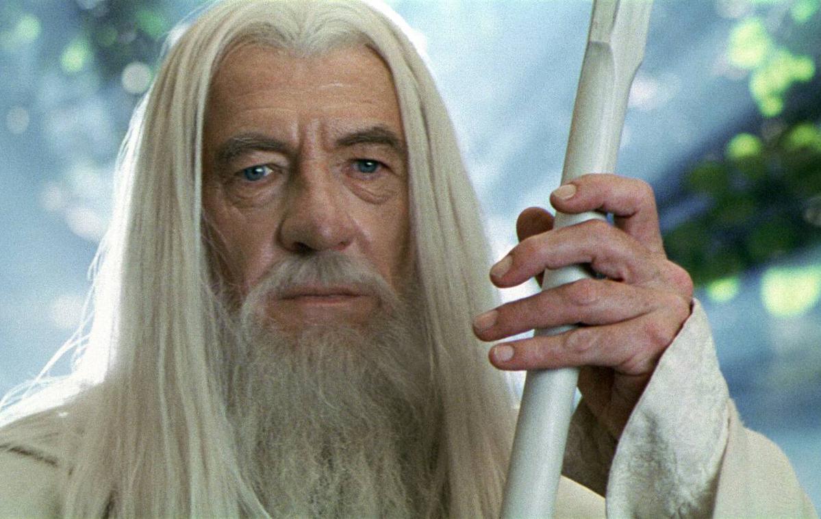 Gospodar prstanov | Ian McKellen v trilogiji filmov Gospodar prstanov v vlogi Gandalfa. | Foto Guliverimage