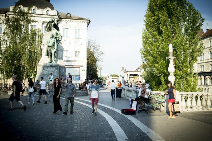 ljubljana nekoč in danes ulični glasbeniki | Foto: Ana Kovač