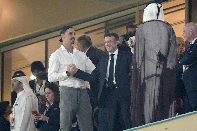 Ibrahimović je nedavno obiskal Katar, kjer si je ogledal finale med Argentino in Francijo. | Foto: Guliverimage/Vladimir Fedorenko