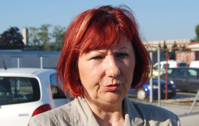 Zdenka Bobovec, vodja območne organizacije Zveze svobodnih sindikatov Slovenije Pomurje | Foto: Matic Prevc/STA