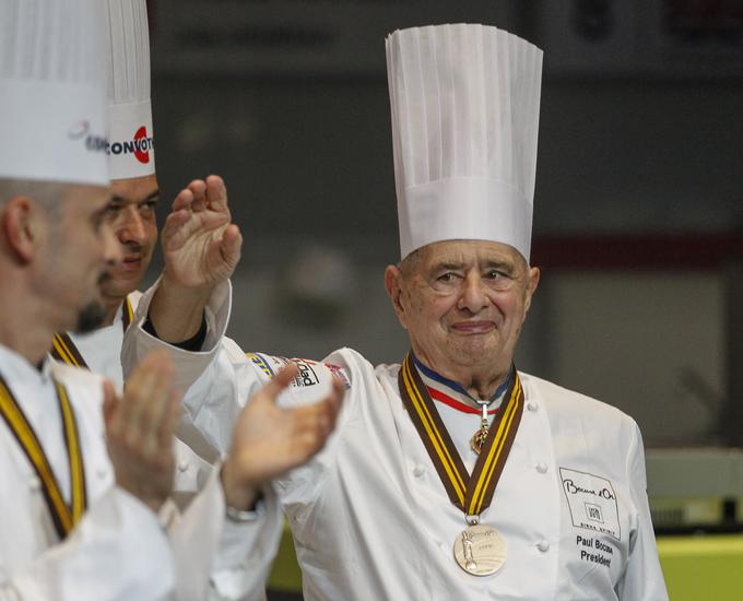 Kuharski mojster Paul Bocuse, ustanovitelj prestižnega tekmovanja | Foto: Reuters