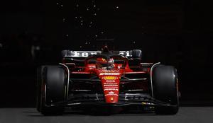 Razbitine v Monaku, tudi Ferrarijeva. Verstappnov strah odveč.