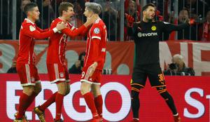 Bayern prek Borussie Dortmund v četrtfinale