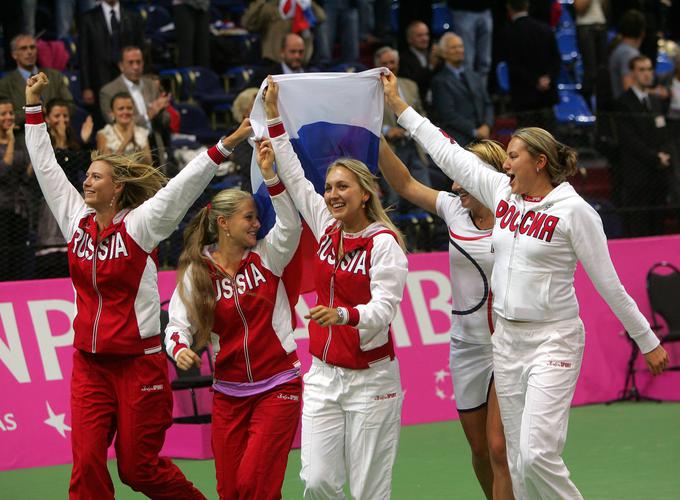 Ana Čakvetadze je z rusko reprezentanco zmagala pokal Fed. | Foto: Guliverimage/Vladimir Fedorenko