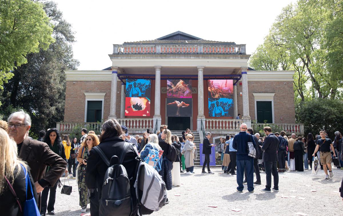 Beneški bienale | Slovenski paviljon je na letošnjem bienalu v Benetkah prvič umeščen v obliki projekta v javnem prostoru. | Foto STA
