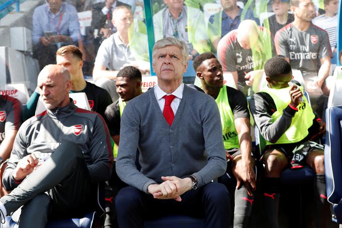 Še zadnjič na klopi Arsenala. | Foto: Reuters