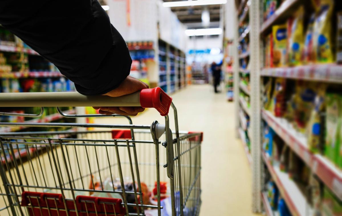 Trgovina, trgovine, nakupovanje | V medletni primerjavi so se marca cene storitev v povprečju zvišale za 6,1 odstotka, cene blaga pa za 2,3 odstotka. | Foto Shutterstock
