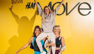 Gibanje ima novo ime - H&M Move  kolekcija navdušila številne znane  obraze