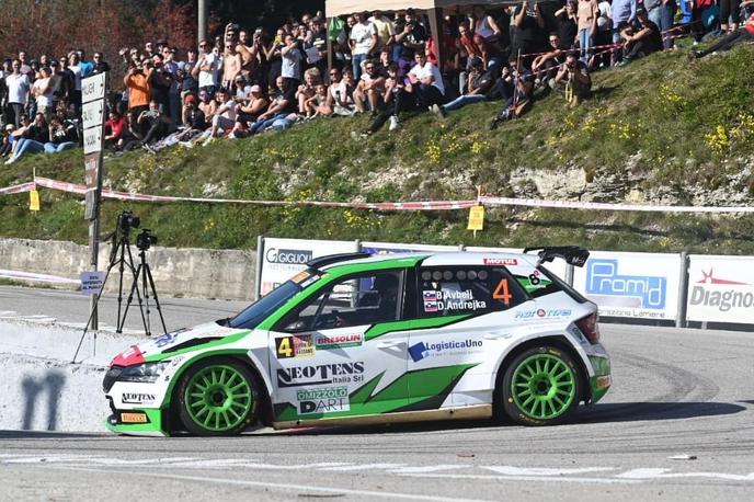 Boštjan Avbelj | Boštjan Avbelj in Damijan Andrejka (škoda fabia rally2) sta s pomočjo ekipe Munaretto postala prvaka italijanskega prvenstva IRC. | Foto International Rally Cup