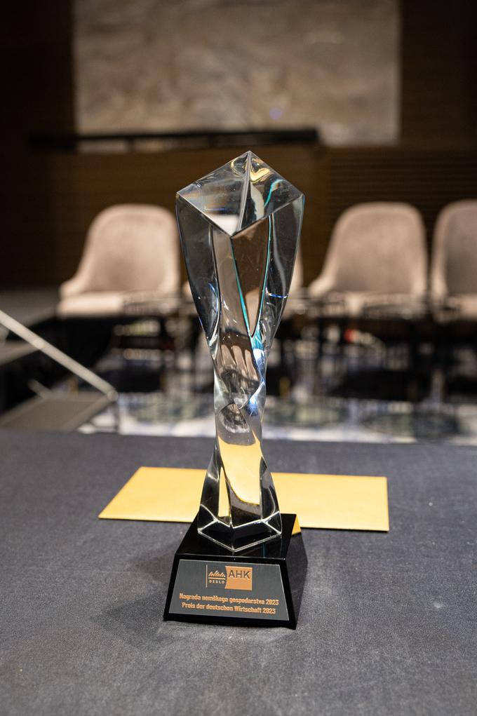 nagrada slovensko-nemške gospodarske zbornice | Foto: STA