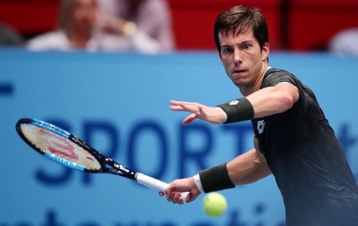 Aljaž Bedene | Aljaž Bedene je v petek zvečer na Dunaju izgubil četrtfinalni dvoboj turnirja ATP. | Foto Reuters