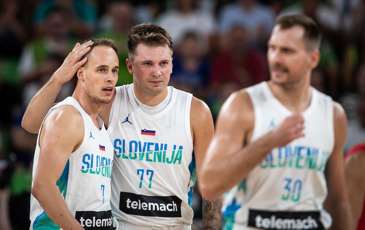 Slovenija - Črna gora, prijateljska košarkarska tekma | Slovenci bodo v soboto odigrali prvo tekmo svetovnega prvenstva. | Foto Matic Klanšek Velej/Sportida