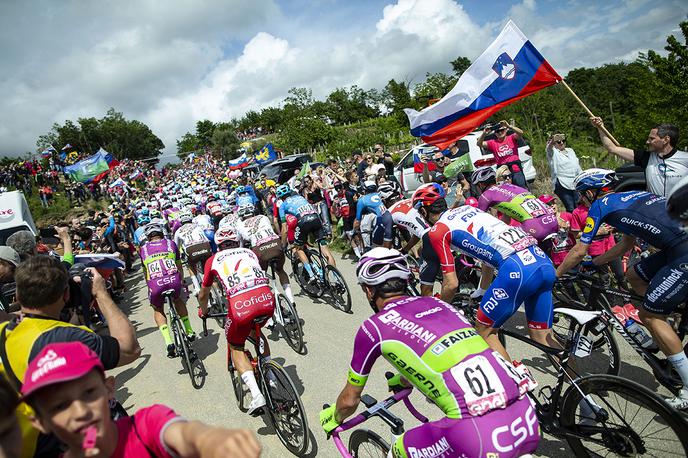 Goriska Brda Giro | Italijanski Giro naj bi se leta 2025 spet zapeljal skozi Slovenijo. | Foto Ana Kovač