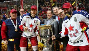 CSKA Moskva prvič zmagovalka KHL
