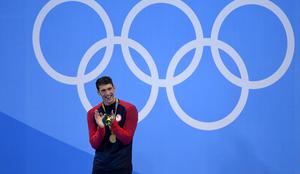 Phelps z zmago na 200 metrov delfin osvojil dvajseto olimpijsko zlato
