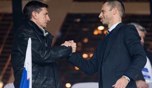 Borut Pahor in Aleksander Čeferin sta si segla v roko #foto 