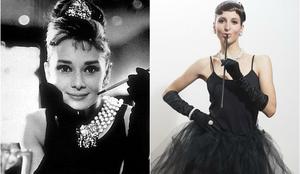 Pustna ideja: prelevite se v brezčasno Audrey Hepburn