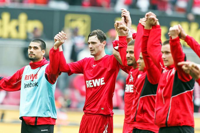 Navijači Kölna so oboževali slovenskega napadalca, ki se ga je hitro oprijel vzdevek Novagol. | Foto: Sportida