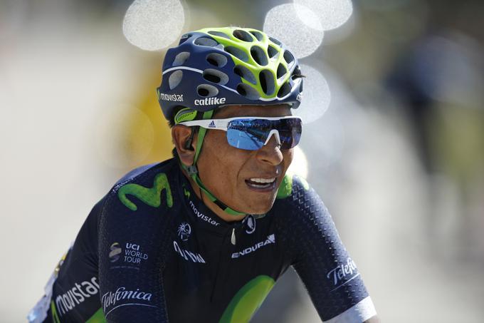Kolumbijec Nairo Quintana ne bo branil naslova v Španiji. | Foto: Reuters