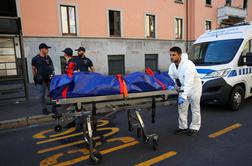 Požar v domu starejših v Milanu: umrlo šest ljudi, več kot 80 je ranjenih
