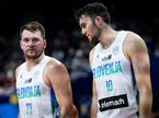 Slovenija : Belgija, slovenska košarkarska reprezentanca, EuroBasket 2022 Luka Dončić Mike Tobey