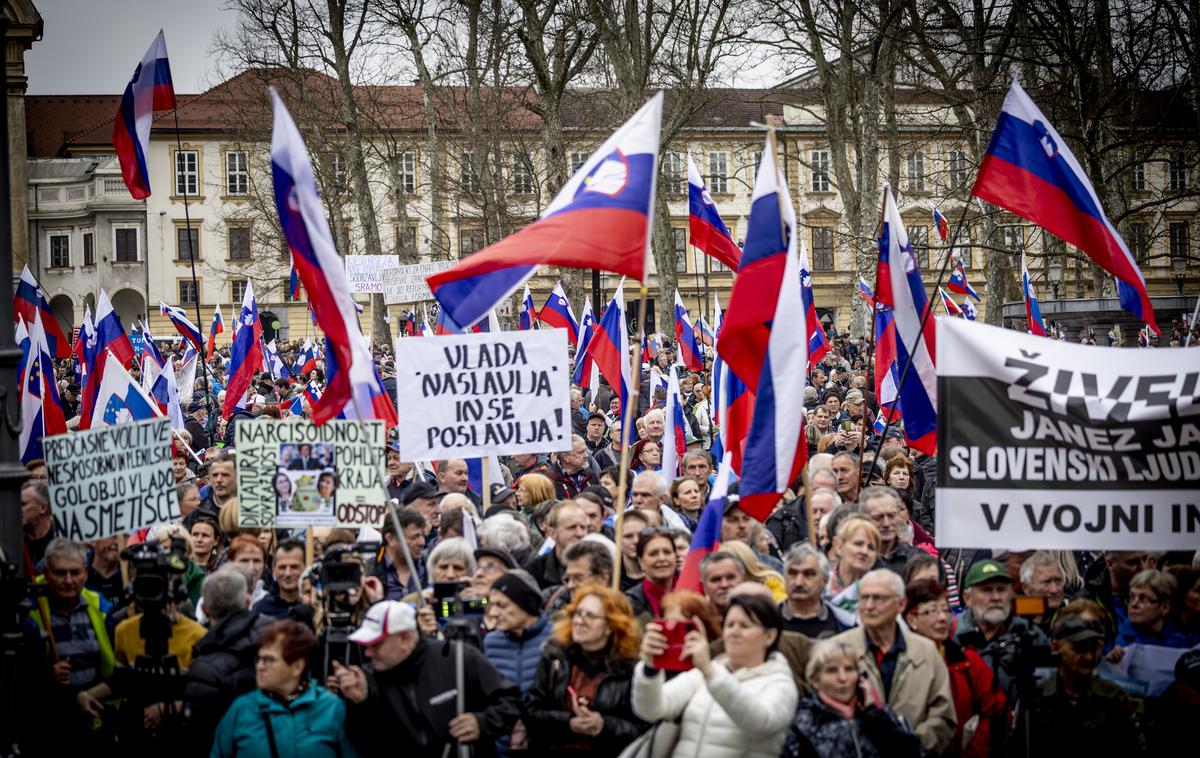 Shod proti politiki aktualne vlade | Foto Ana Kovač