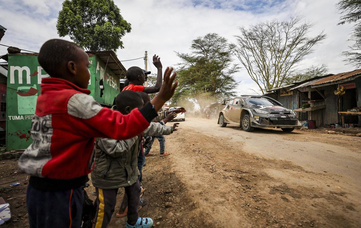 WRC reli kenija Kalle Rovanperä Toyota | Kalle Rovanperä je na dobri poti do druge zmage na reliju Kenija. | Foto Guliverimage