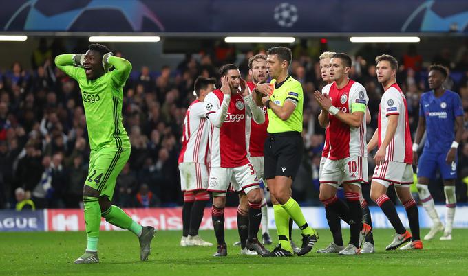 Ajaxu, ki bi se v prejšnji sezoni skoraj uvrstil v finale lige prvakov, je v tej sezoni spodletelo v skupinskem delu. | Foto: Guliverimage/Getty Images