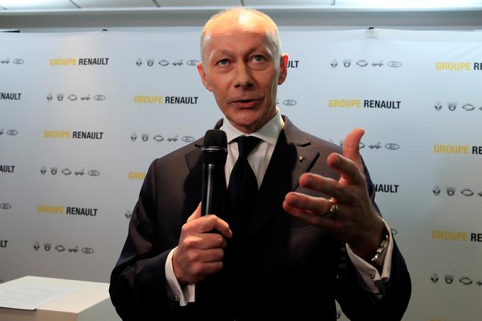 Thierry Bollore, ko je bil še predsednik Renaulta. | Foto: Reuters