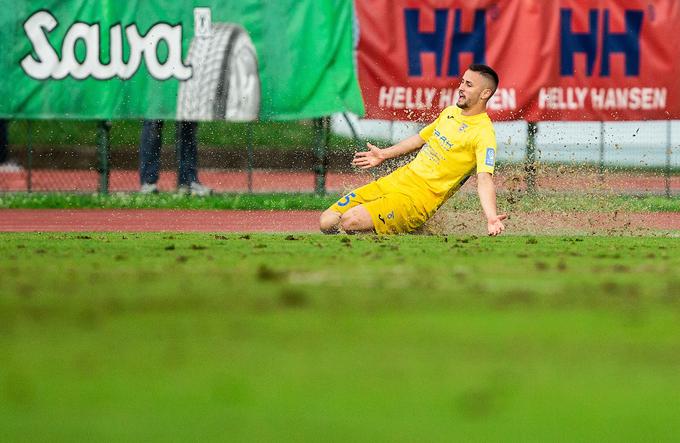 Dario Kolobarić, ki bo v soboto dopolnil 21 let, je v jesenskem delu dosegel 8 zadetkov. | Foto: Vid Ponikvar