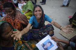 Bangladeš bo po industrijski nesreči zvišal minimalne plače