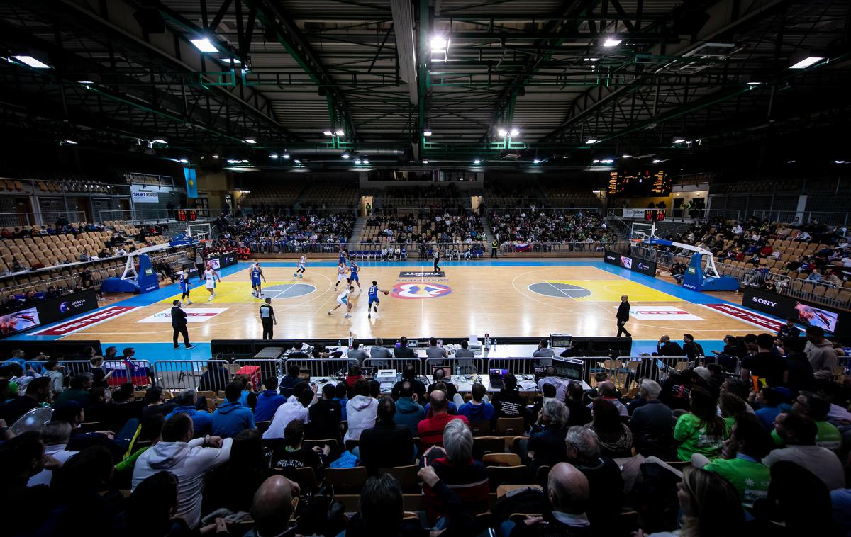 Slovenija Izrael Bonifika | Slovenski košarkarji se bodo v nedeljo v kvalifikacijah za EP pomerili z Izraelom. | Foto Vid Ponikvar/Sportida