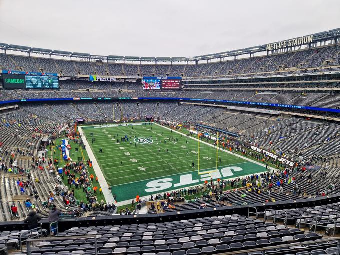 Stadion Metlife, kjer domače tekme igrajo New York Giants in New York Jets | Foto: Matej Podgoršek