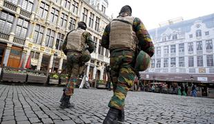 Bruselj: šole ostajajo zaprte, podzemna ne deluje